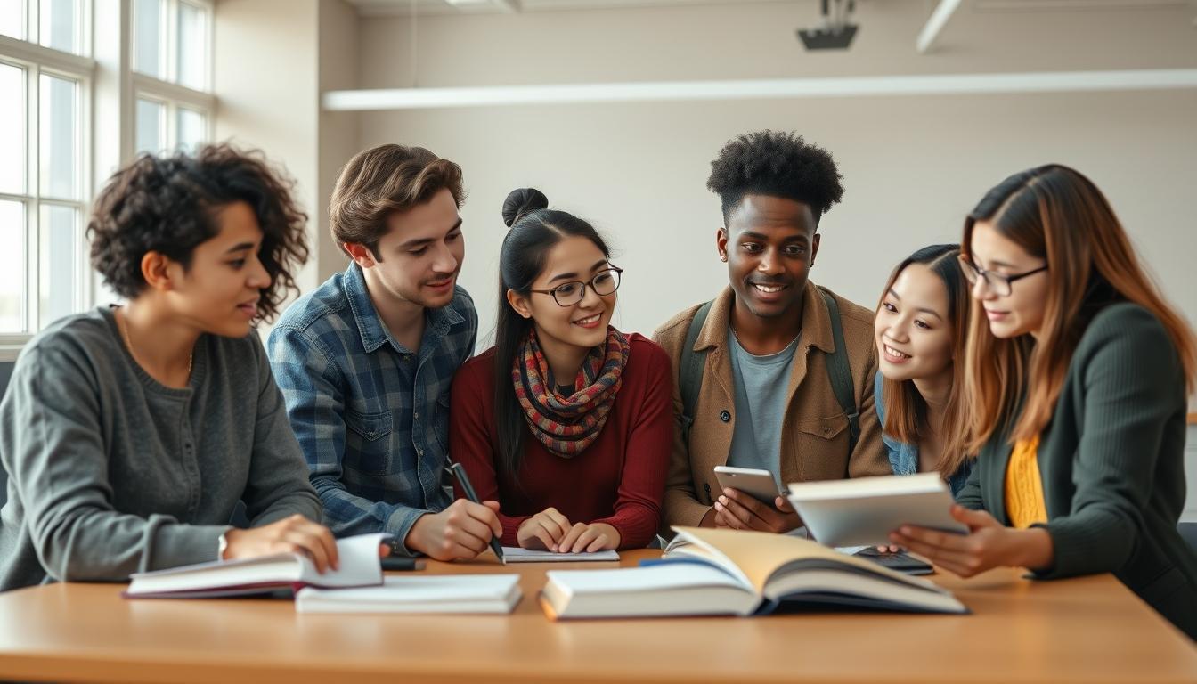Organized study environment supporting productive learning